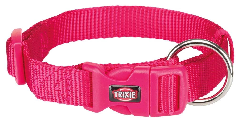 Zgarda premium m-l 35-55cm/ 20mm fucsia 201611